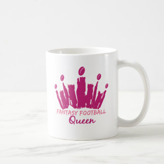 Caneca De Café Rainha do futebol da fantasia