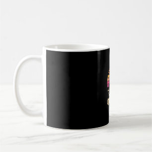 Caneca De Café Rainha do Halloween Little Miss Bruxa Gato Design_