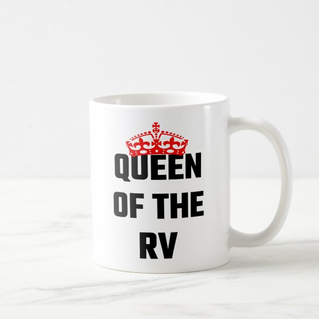 Caneca De Café Rainha do rv (Direita)