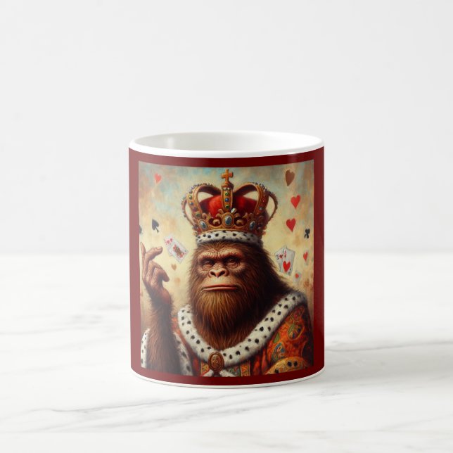 Caneca De Café Rainha dos Corações Bigfoot (Centro)