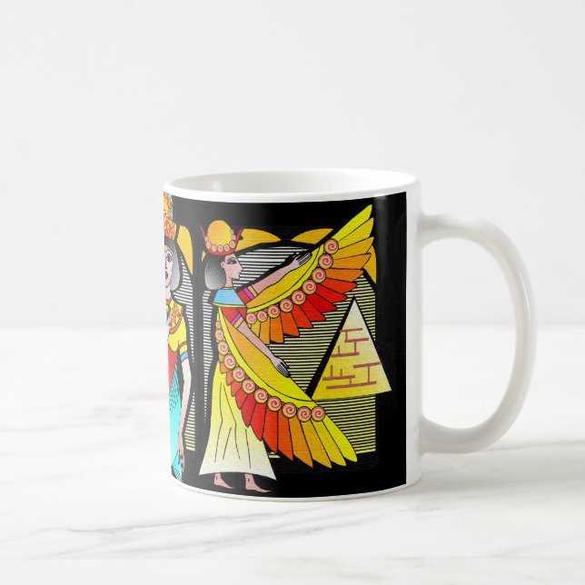 CANECA DE CAFÉ "RAINHA EGÍPCIA (Direita)