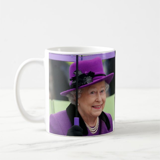 Caneca De Café Rainha Elizabeth de Inglaterra (Esquerda)
