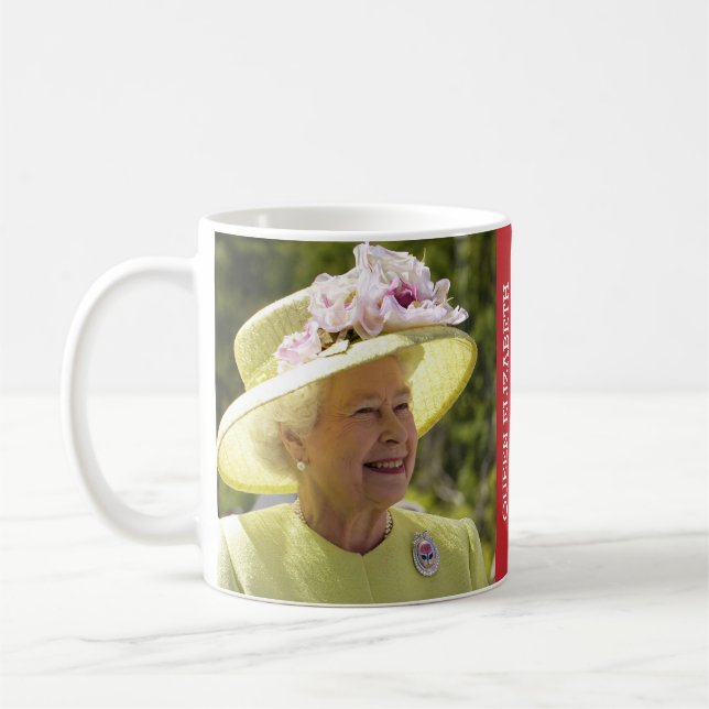 Caneca De Café Rainha Elizabeth de Inglaterra (Esquerda)