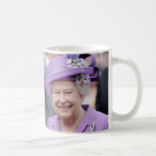 Caneca De Café Rainha Elizabeth de Inglaterra