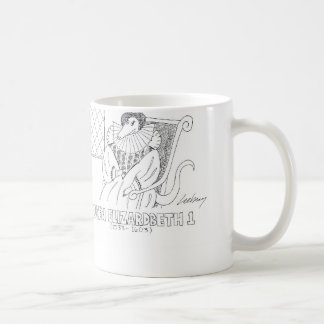 Caneca De Café Rainha Elizardbeth 1