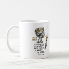 Caneca De Café Rainha Ester Por um Tempo Como Este