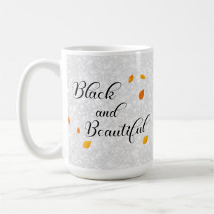 Caneca De Café Rainha Girassol Negra e Linda
