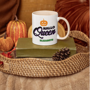 Caneca De Café Rainha Halloween