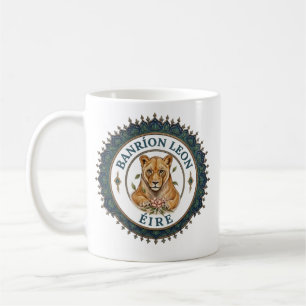 Caneca De Café Rainha Leoa. Irlanda