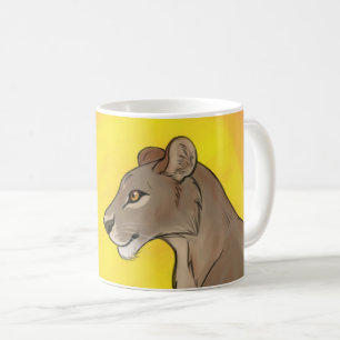 Caneca De Café Rainha Lioness