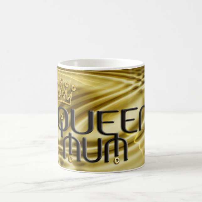 Caneca De Café Rainha Mãe/coroa dourada (Centro)