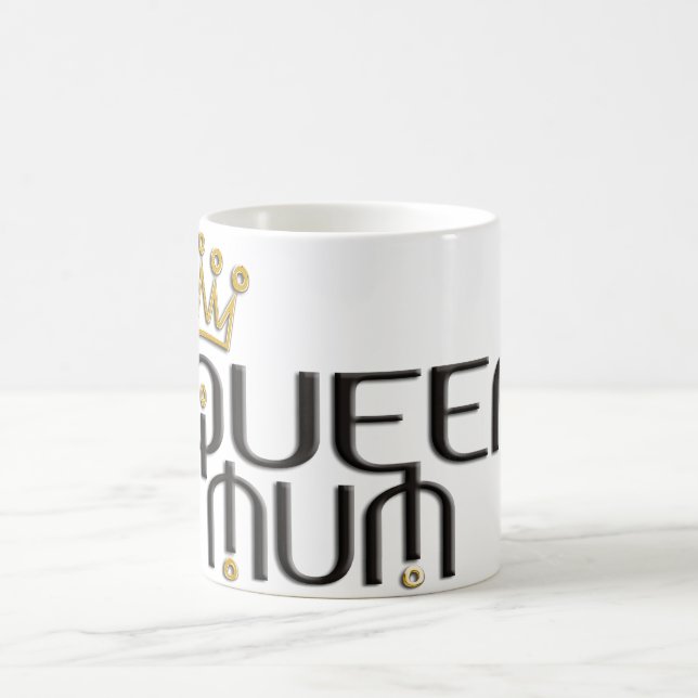 Caneca De Café Rainha Mãe/coroa dourada (Centro)