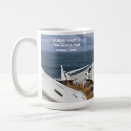 Caneca De Café Rainha Mary 2 - Oceano Liner Mug