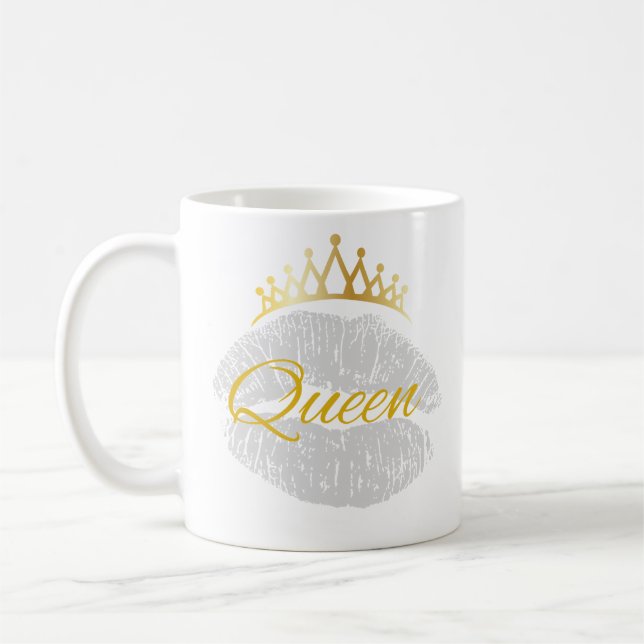 Caneca De Café Rainha Mug (Esquerda)