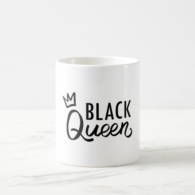 Caneca De Café Rainha Negra (Centro)