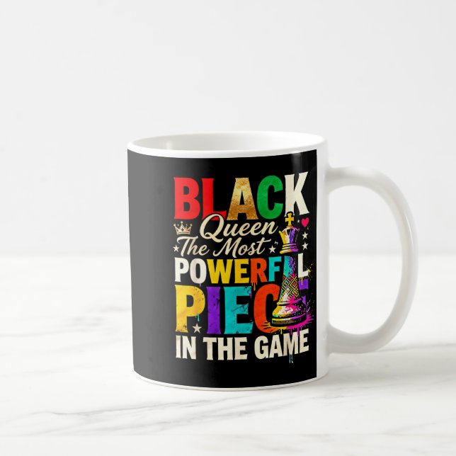Caneca De Café Rainha Negra A Peça Mais Poderosa No Orgulho Dothe (Direita)