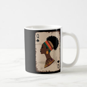 Caneca De Café Rainha Negra Afro Droga Orgulhosa Melanina African