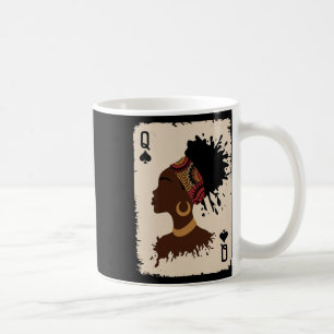 Caneca De Café Rainha Negra Afro Droga Orgulhosa Melanina African