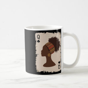 Caneca De Café Rainha Negra Afro Droga Orgulhosa Melanina African