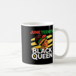 Caneca De Café Rainha Negra Mágica 19 Meses Depois do Cabelo Melã