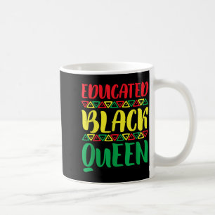 Caneca De Café Rainha Negra Orgulhosa Orgulho da Melanina African