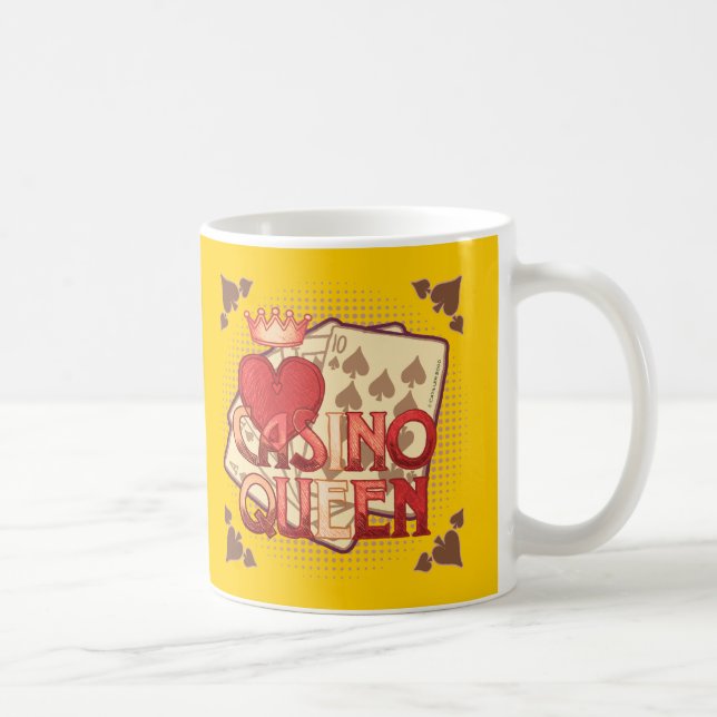 Caneca De Café Rainha Quente do Casino (Direita)