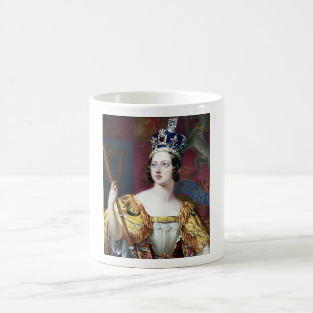 Caneca De Café Rainha Victoria do osso de Henry Pierce (Centro)