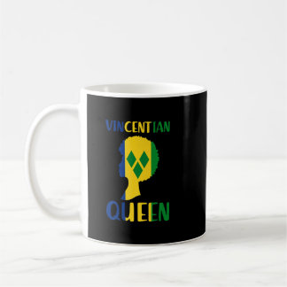 Caneca De Café Rainha Vincentista Rua Vincent Granadines Bandeira