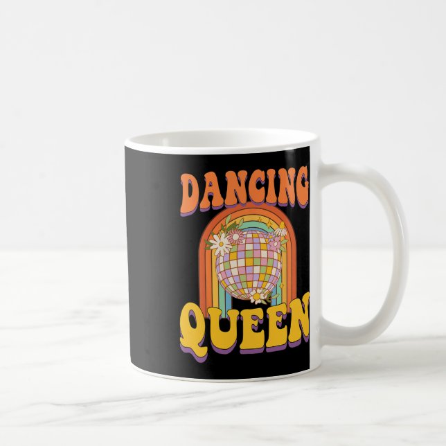 Caneca De Café Rainhas Dançantes Retrô Vintage Festa de Despedida (Direita)
