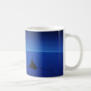 Caneca De Café Raio de águia manchado, narinari do Aetobatus