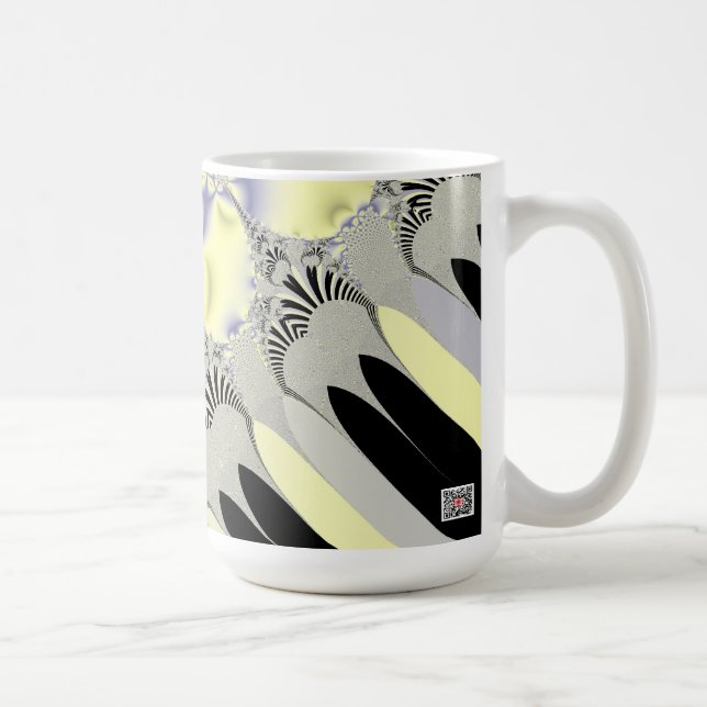 Caneca De Café Raios Dourados (Direita)