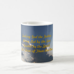 Caneca De Café Raios Inspiradores