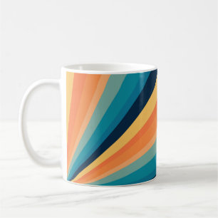 Caneca De Café Raios solares retrorreflectores