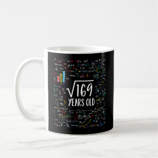 Caneca De Café Raiz Quadrada De 169 13 13 Matemáticas Bday