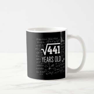 Caneca De Café Raiz Quadrada de Matemática 441 Anos, Matemática I