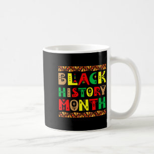 Caneca De Café Raízes Africanas da Melanina Mês da História Negra