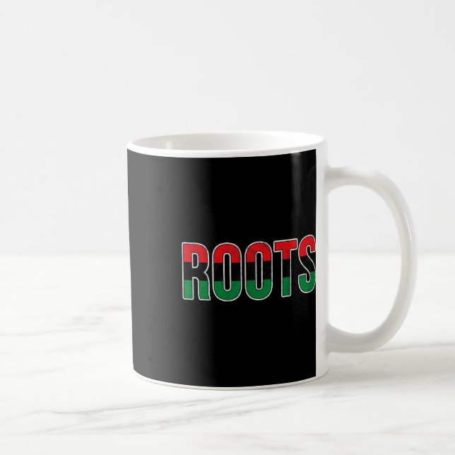 Caneca De Café Raízes Afro-Americanas - Distrito de Bandeira da U (Direita)