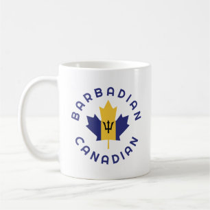 Caneca De Café Raízes Barbadianas do Canadá
