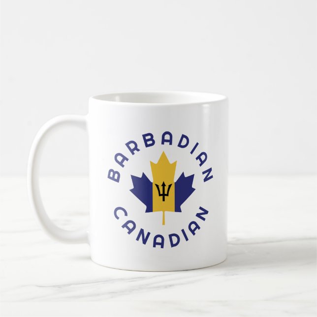Caneca De Café Raízes Barbadianas do Canadá (Esquerda)