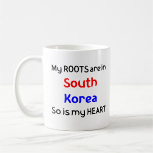 Caneca De Café raízes da coreia do sul
