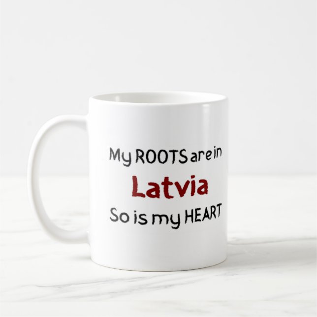 Caneca De Café raízes da latina (Esquerda)