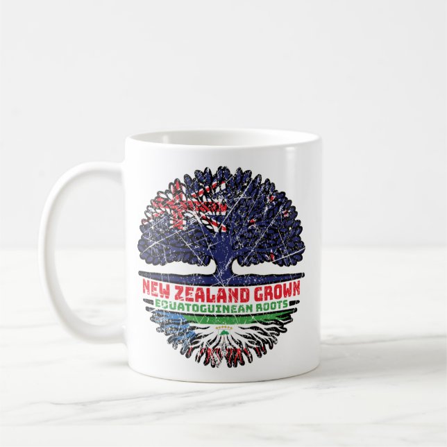 Caneca De Café Raízes da Nova Zelândia na Guiné Equatorial (Esquerda)