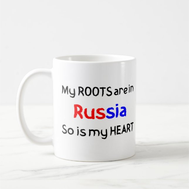 Caneca De Café raízes da rússia (Esquerda)