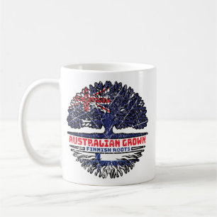Caneca De Café Raízes de Árvore Australianas da Finlândia, Austrá