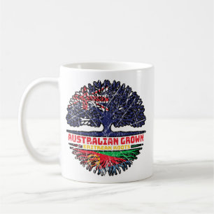 Caneca De Café Raízes de Árvore da Eritreia na Austrália Australi
