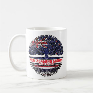 Caneca De Café Raízes de Árvore da Nova Zelândia na Tailândia
