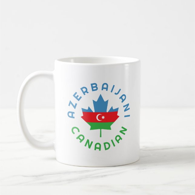 Caneca De Café Raízes do Azerbaijão Canadense (Esquerda)