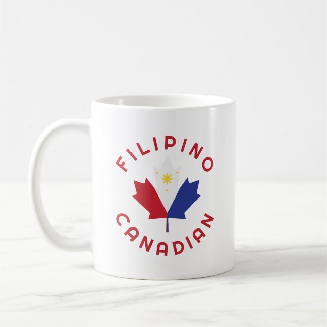 Caneca De Café Raízes filipinas canadenses (Esquerda)