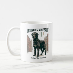 Caneca De Café Raízes Irlandesas Lobo de Espírito Nobre