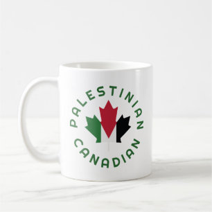 Caneca De Café Raízes palestinas canadenses